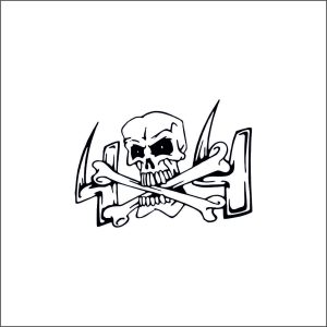 Sticker Auto Off-Road 4x4 Pirat