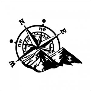 Sticker Auto Off-Road Busola, Munti