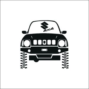 Sticker Auto Suzuki 4x4 Car