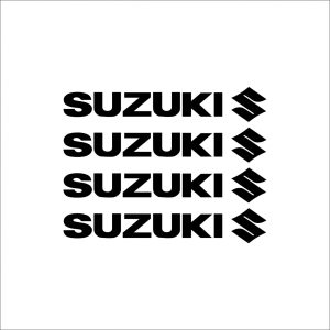 Set 4 Bucati Stickere Suzuki