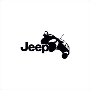 Sticker Auto Jeep 4x4