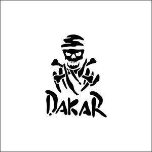 Sticker Auto Dakar Pirat
