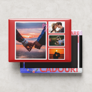 Magnet Personalizat cu 4 Fotografii