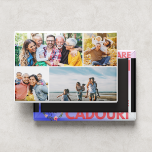 Magnet Personalizat cu 4 Fotografii