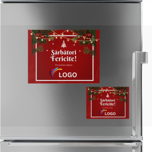 Magnet de Crăciun cu Siglă Companie 5