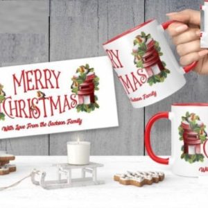 Cana Personalizata Merry Christmas