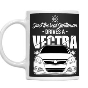 Cana Personalizata Real Gentleman Drives Opel Vectra
