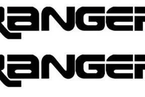 Set 2 Bucati Sticker Auto Ranger