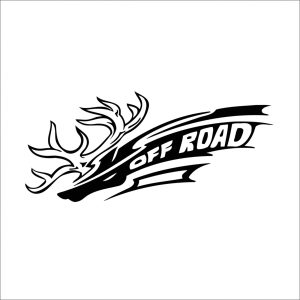 Sticker Auto Off-Road Cerb