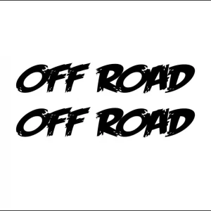Set 2 Bucati Sticker Off Road