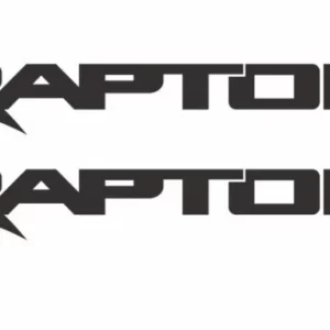 Set 2 Bucati Stickere Ford Raptor