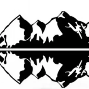 Set 2 Bucati Sticker Off-Road Munti