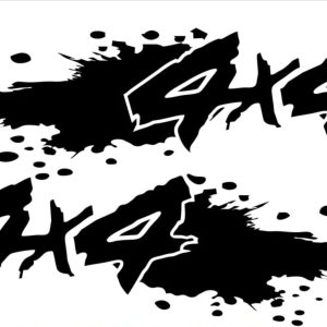 Set 2 Bucati Sticker 4x4 Noroi