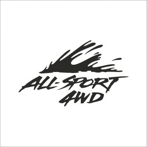 Sticker Auto Off-Road All Sport 4WD