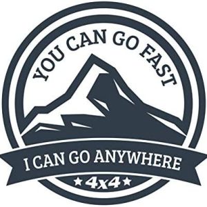 Sticker Auto I Can Go Anywhere