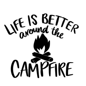 Sticker Auto Campfire