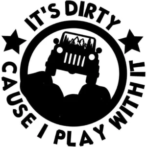 Sticker Auto Off-Road Dirty