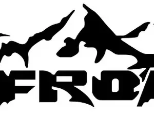 Sticker Auto OLff-Road Mountains