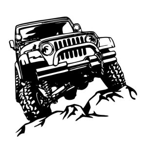 Sticker Auto Off-Road Masina de Teren