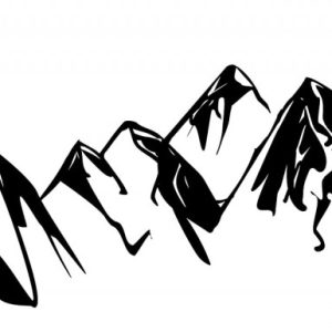 Sticker Auto Peisaj Munti