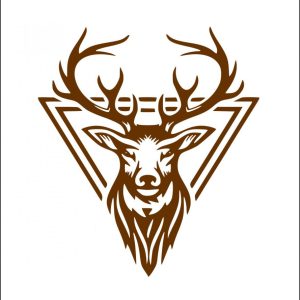 Sticker Auto Vanatoare Cerb