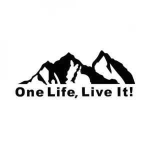 Sticker Auto Off-Road One Life, Live It