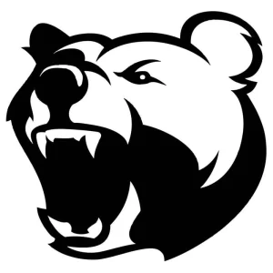 Sticker Auto Vanatoare Cap Urs