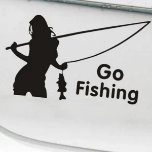Sticker Auto Pescar Go Fishing