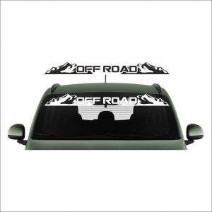 Sticker Auto Off-Road Munti