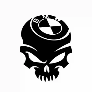 Sticker Auto BMW Craniu 2