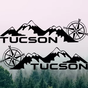 Set 2 Bucati Sticker Hyundai Tucson