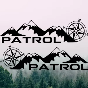 Set 2 Bucati Sticker Nissan Patrol